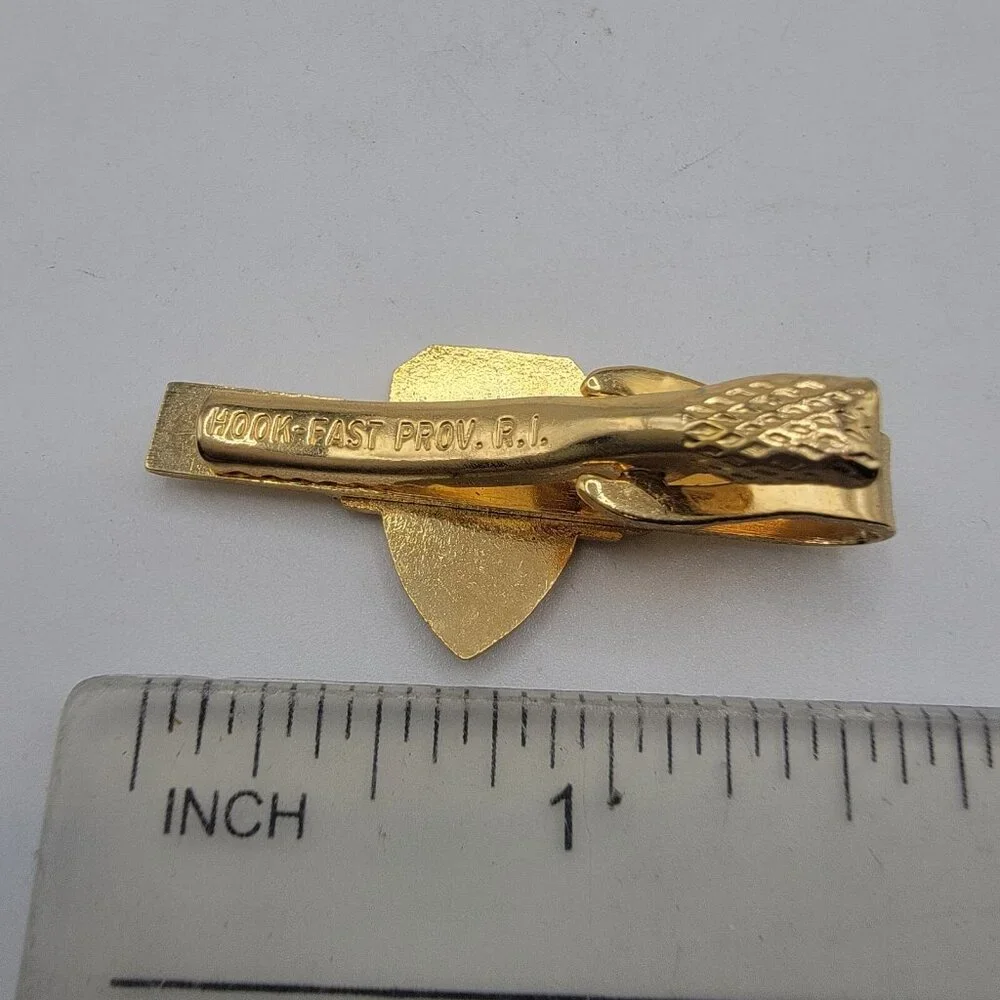 HF HOWE Freightways Vintage Tie Clip Bar Hook Fast‎ Red Shield Trucking
